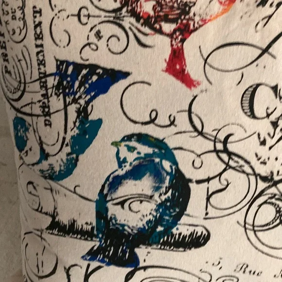 Pillow Cover Paris Eiffel Tower Design 18” x 18” - Picture 2 of 5